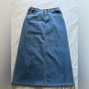 Cleo Jean Midi-skirt